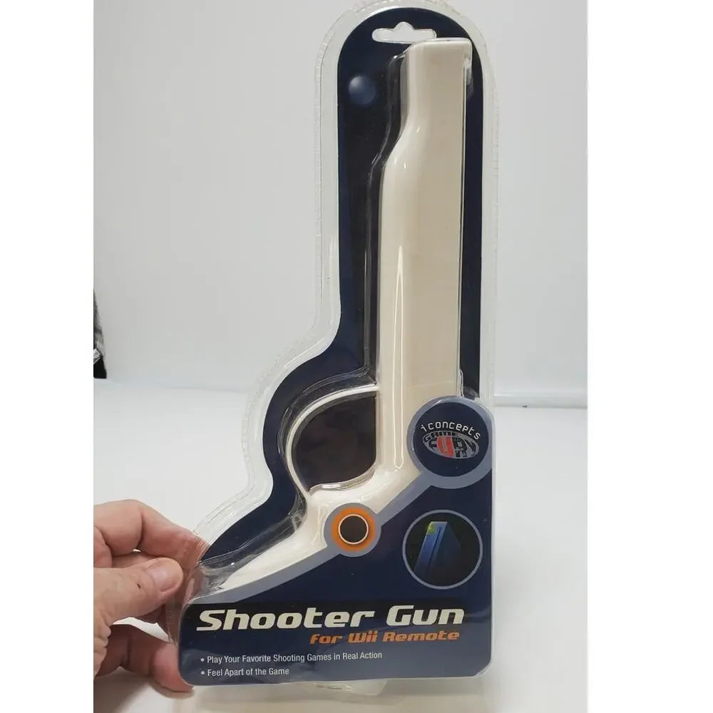 iConcepts Game Fury Shooter Gun for Wii Remote **FACTORY SEALED**